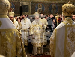 Празнична утреня в митрополитската катедрала „Св. великомъченица Неделя“ - патриарх Даниил и митрополит Хризостом