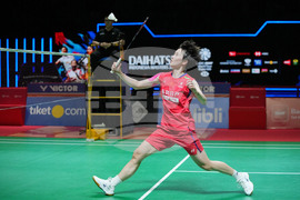 CORRECTION Indonesia Masters Badminton