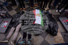 APTOPIX Romania Iran Protests