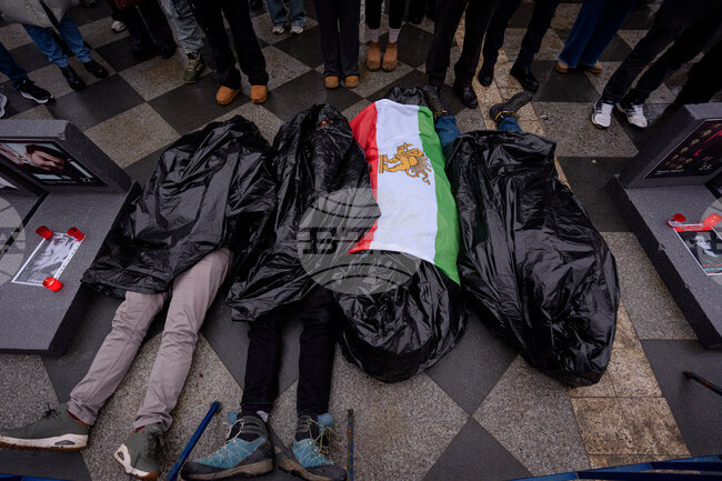 APTOPIX Romania Iran Protests