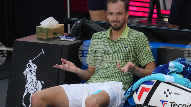 Руснакът Даниил Медведев призова за рационализиран календар на ATP, в който само турнирите от Големия шлем и от Мастърс 1000 да носят точки за ранглистата