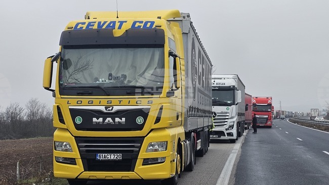 Интензивен е трафикът на ГКПП „Капитан Андреево" на изход за товарни автомобили 