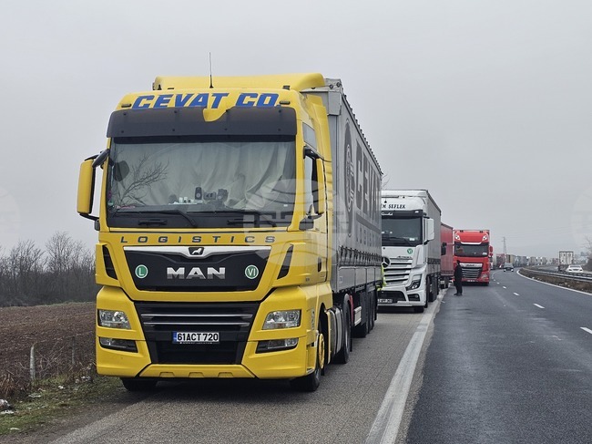 Интензивен е трафикът на ГКПП „Капитан Андреево" на изход за товарни автомобили 