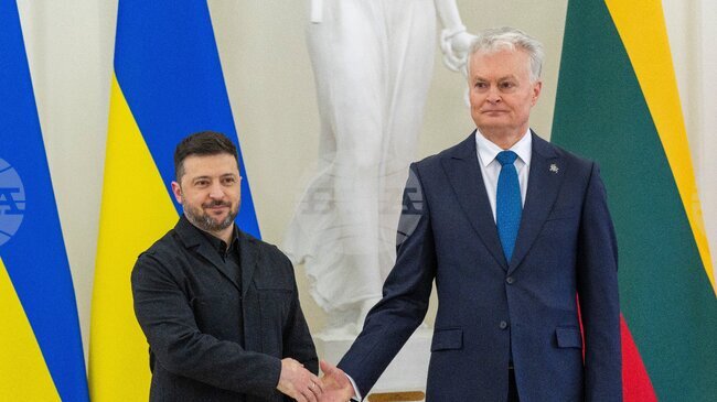 Украинският и литовският президент обсъдиха подкрепата за енергийната инфраструктура на Украйна