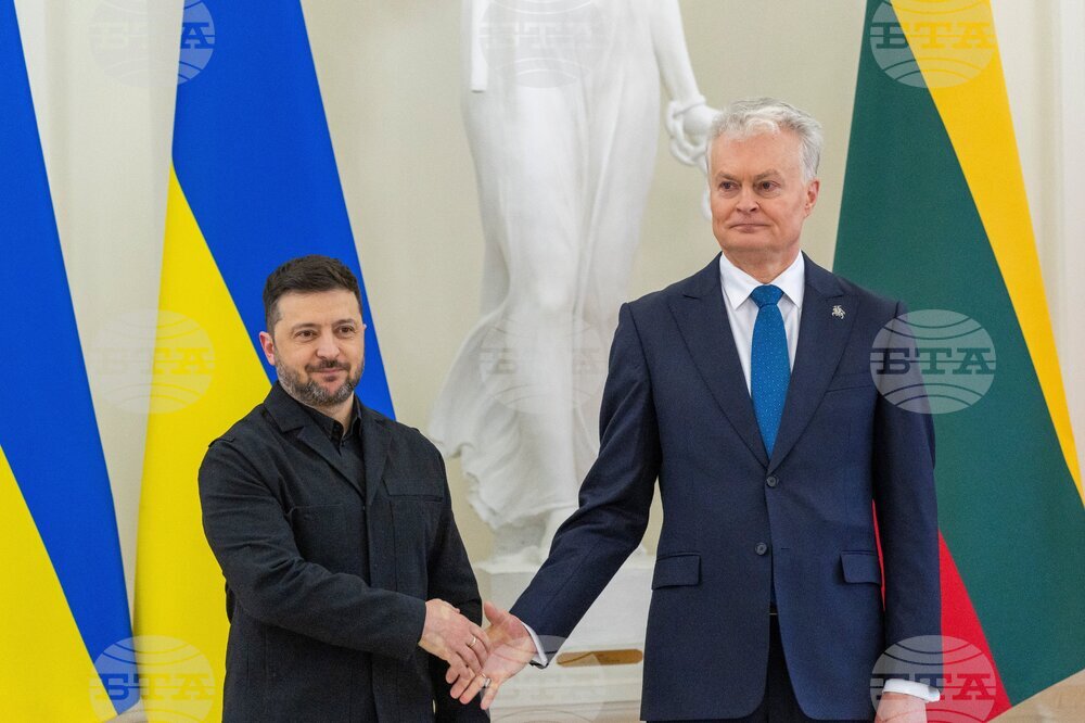 Президентите на Украйна и Литва обсъдиха подкрепата за украинската енергийна инфраструктура
