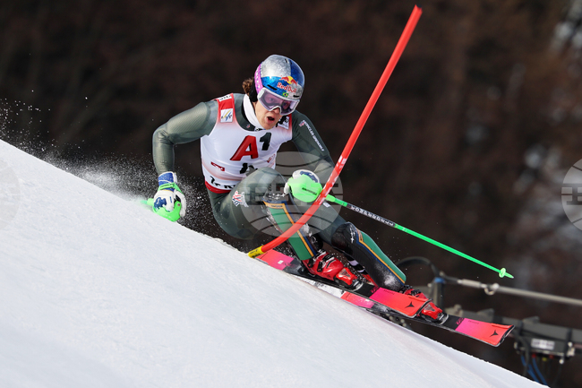 CORRECTION Austria World Cup Alpine Skiing