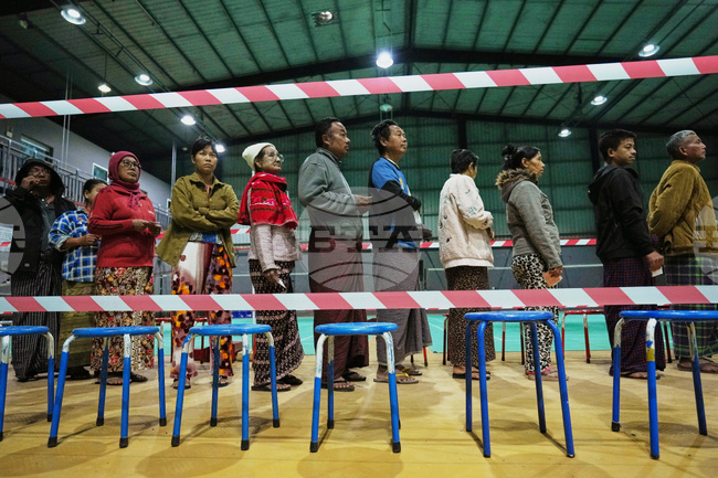 APTOPIX Myanmar Election
