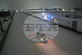 APTOPIX Winter Weather Texas