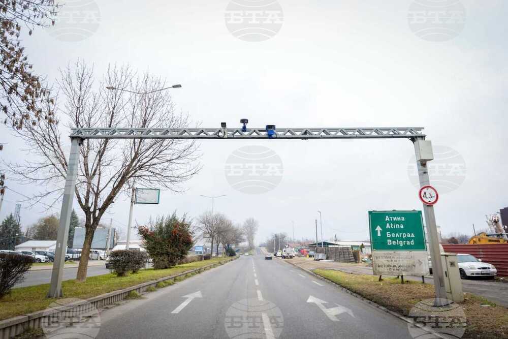 За една седмица след старта на системата "Безопасен град" в Северна Македония са регистрирани 4991 нарушения на движението