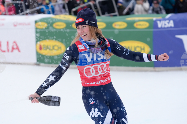 Микаела Шифрин и Брийзи Джонсън ще бъдат в един отбор за комбинацията в алпийските ски