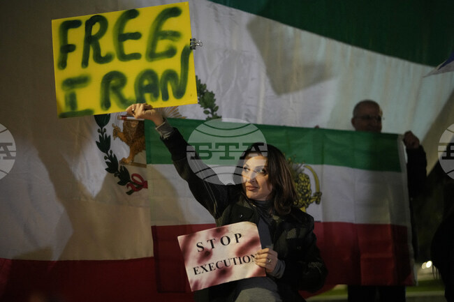 APTOPIX Israel Iran Protets