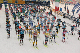 Italy Marcialonga Cross-Country Skiing