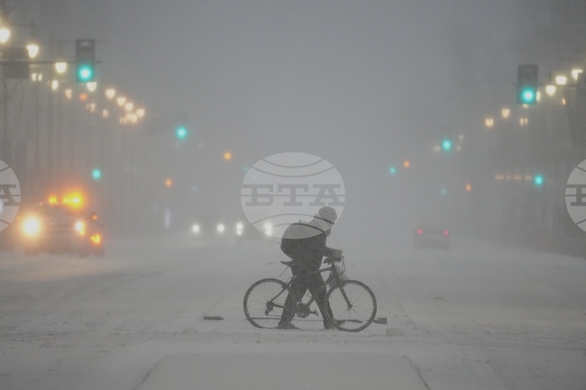 APTOPIX Winter Weather Philadelphia