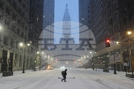 APTOPIX Winter Weather Philadelphia
