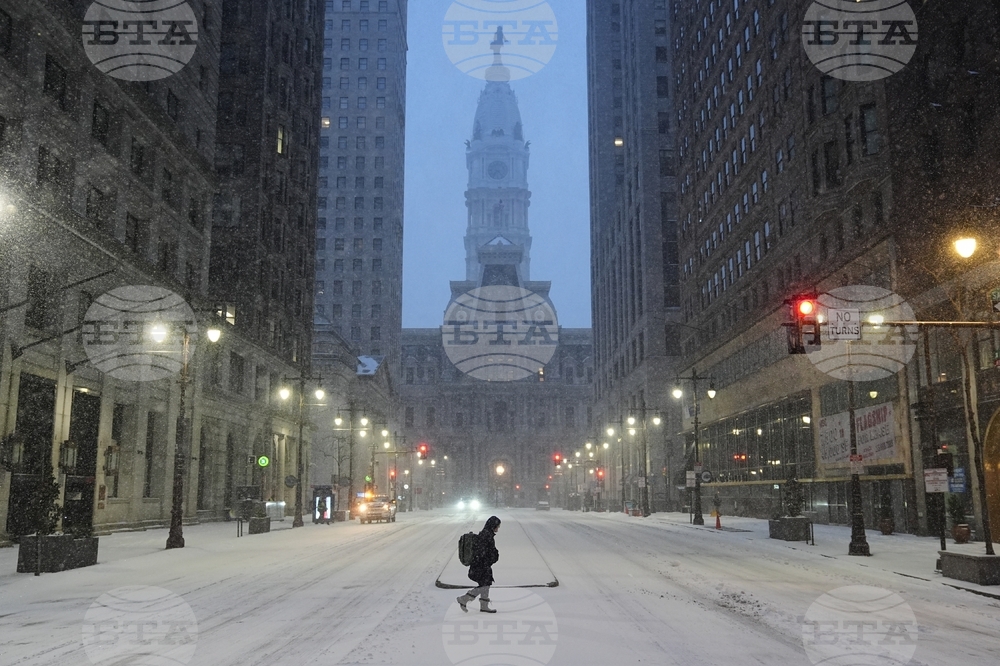 APTOPIX Winter Weather Philadelphia