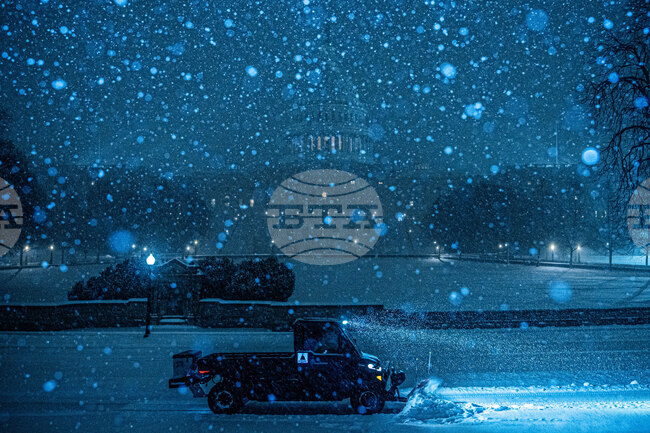 APTOPIX Winter Weather Washington