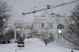 Winter Weather White House