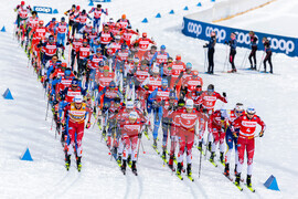 Switzerland Cross Country World Cup Skiing