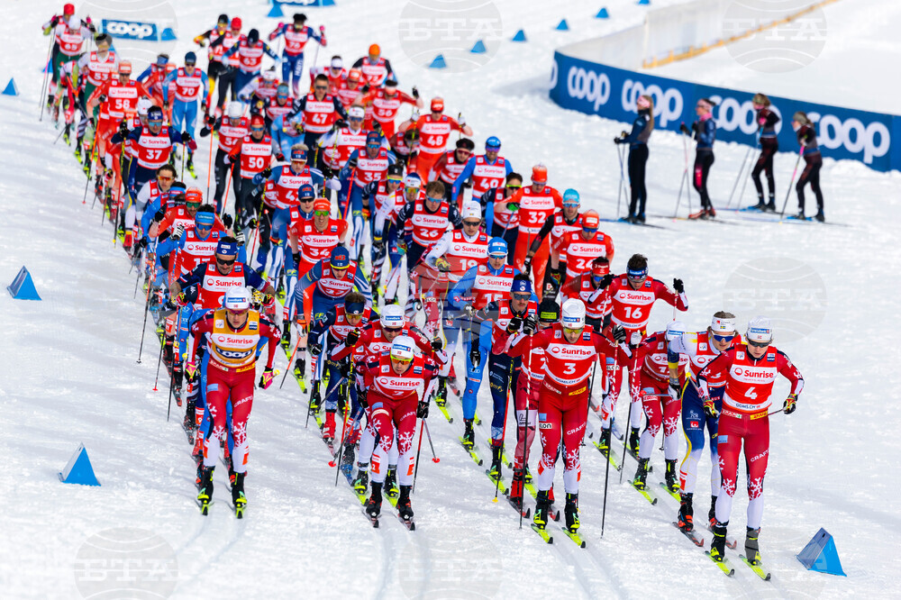 Switzerland Cross Country World Cup Skiing
