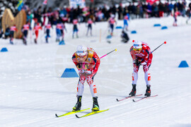 Switzerland Cross Country World Cup Skiing