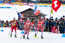 Switzerland Cross Country World Cup Skiing