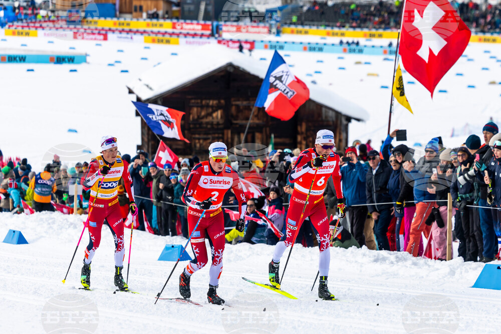 Switzerland Cross Country World Cup Skiing