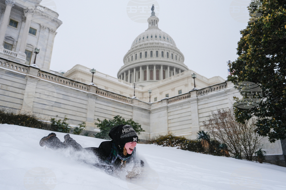 APTOPIX Winter Weather Washington
