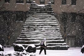 APTOPIX Winter Weather Pennsylvania