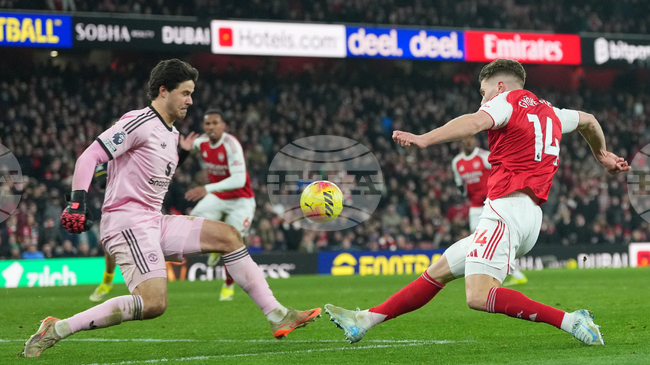 Вратарят на Манчестър Юнайтед Сене Ламенс за победата срещу Арсенал: "Това беше едно от най-хубавите чувства в кариерата ми"