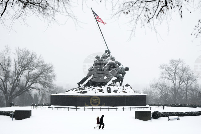 APTOPIX Winter Weather Virginia