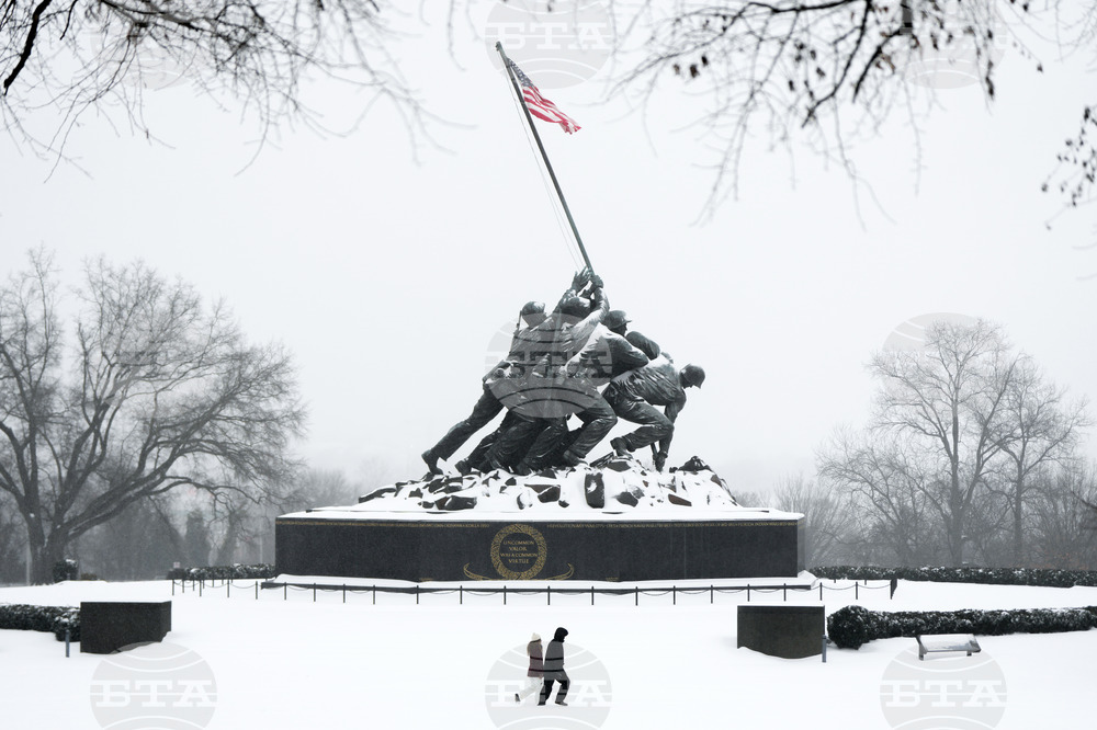 APTOPIX Winter Weather Virginia