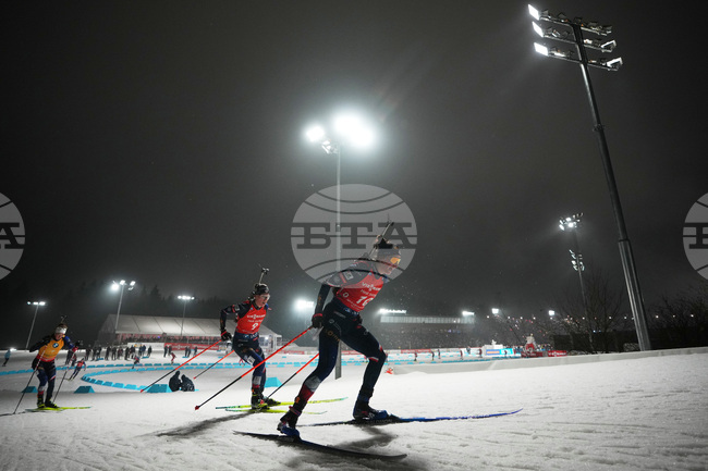 APTOPIX Czech Republic World Cup Biathlon