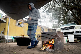 APTOPIX Winter Weather Texas