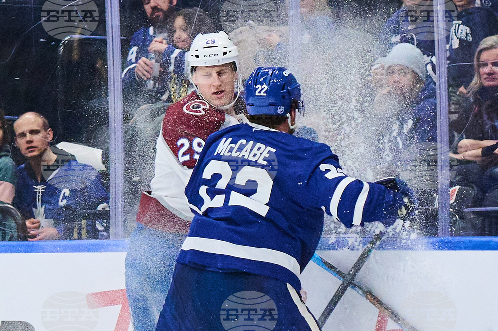 Avalanche Maple Leafs Hockey