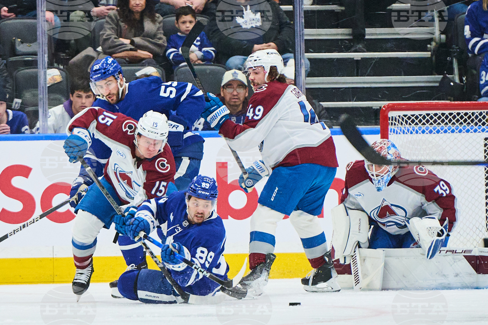 Avalanche Maple Leafs Hockey