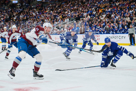 Avalanche Maple Leafs Hockey