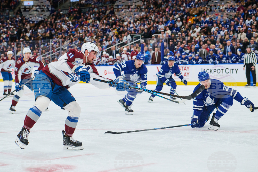 Avalanche Maple Leafs Hockey