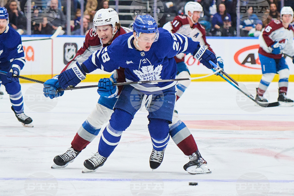 Avalanche Maple Leafs Hockey