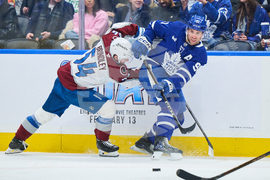 Avalanche Maple Leafs Hockey