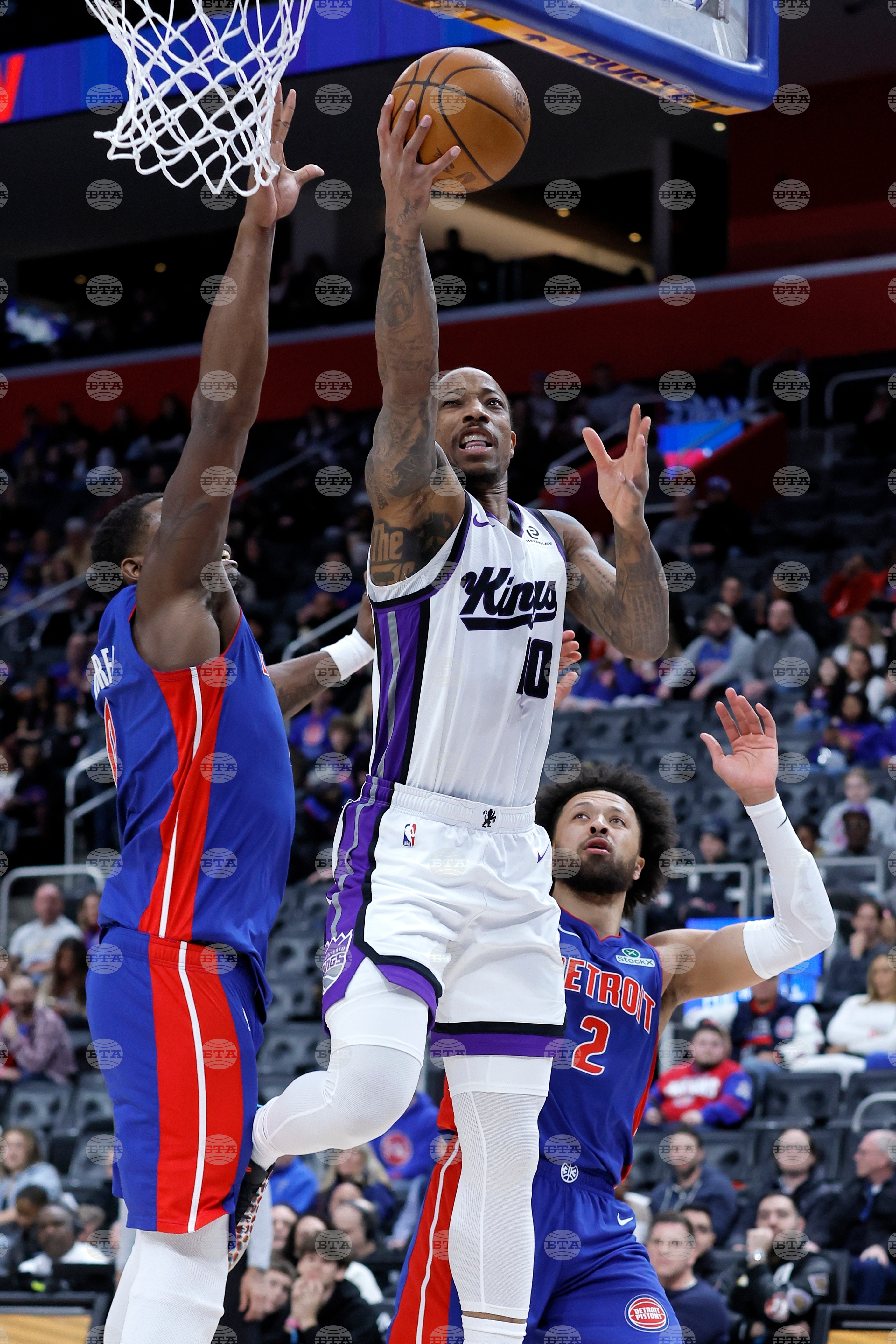 Kings Pistons Basketball