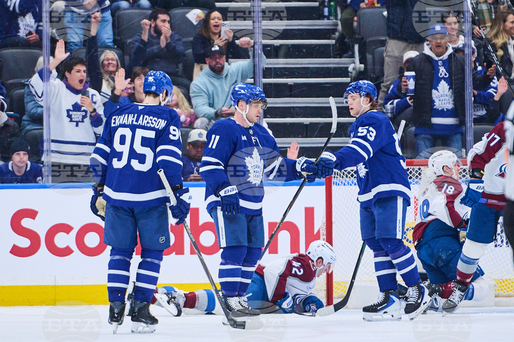 Avalanche Maple Leafs Hockey