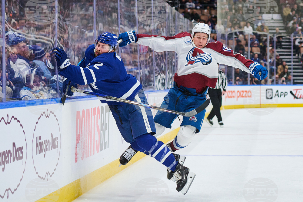 Avalanche Maple Leafs Hockey