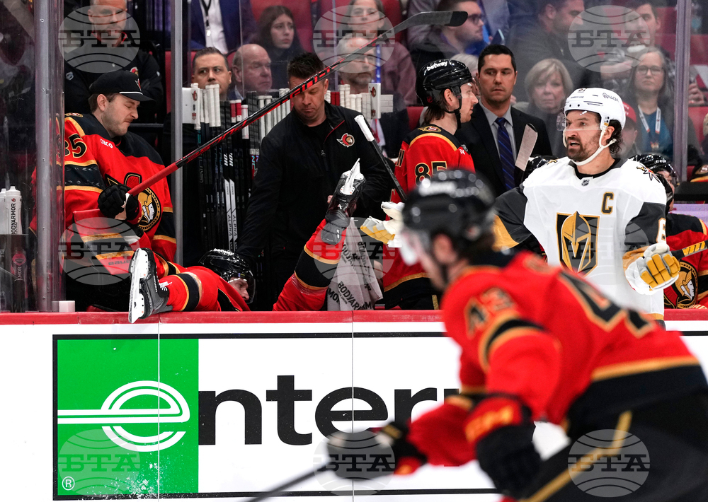 Golden Knights Senators Hockey