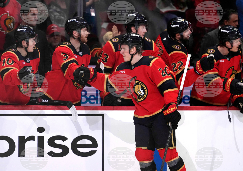 Golden Knights Senators Hockey