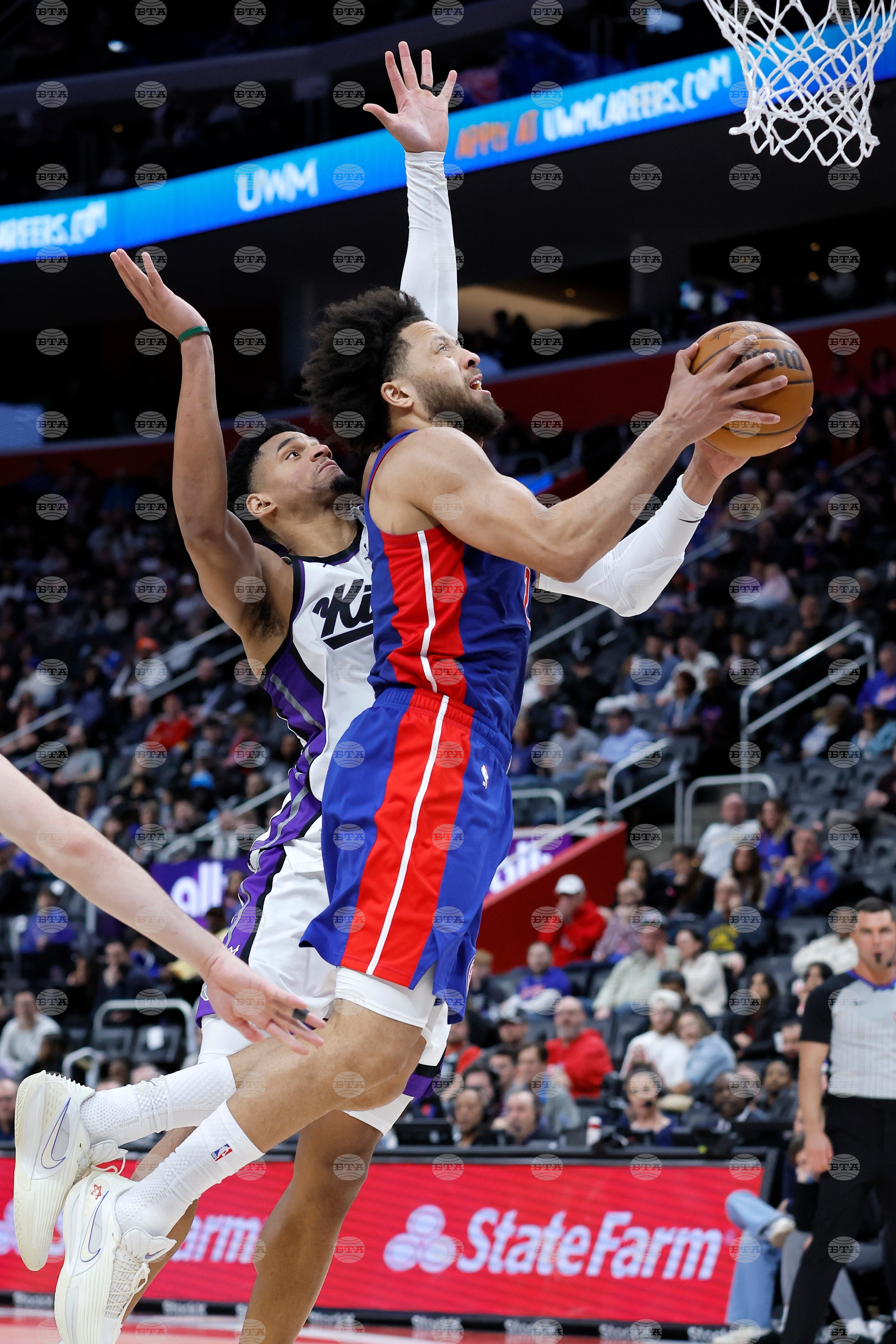 Kings Pistons Basketball