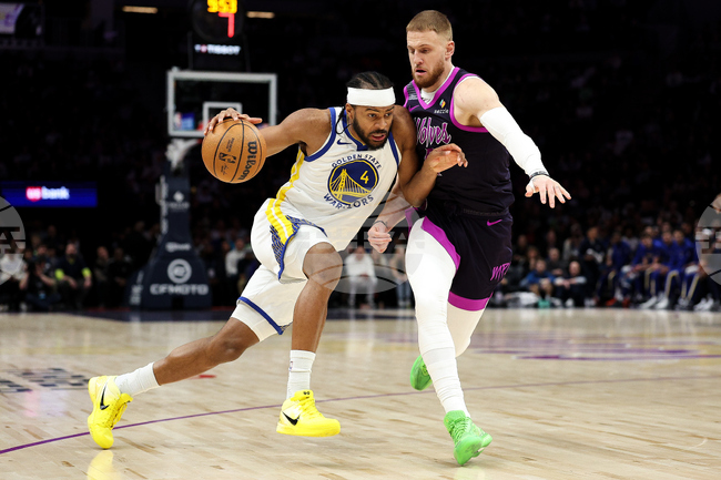 Warriors Timberwolves Basketball