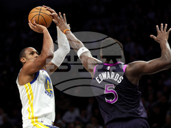 Warriors Timberwolves Basketball