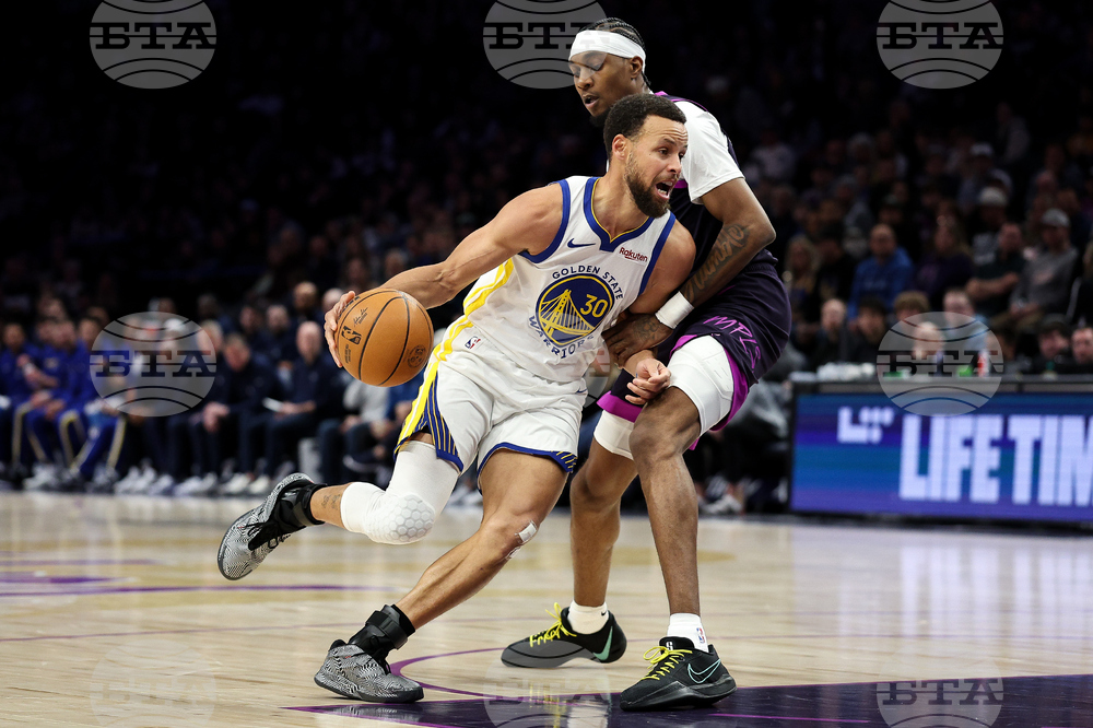 Warriors Timberwolves Basketball