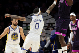 Warriors Timberwolves Basketball