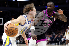 Warriors Timberwolves Basketball